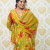 Pure Rayon Cotton Digital Print 3 Piece kurti