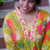 Pure Rayon Cotton Digital Print 3 Piece kurti