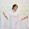 Mul Cotton with Thread Work Kurti Set