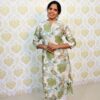Vatigan a Line Block Printed Top
