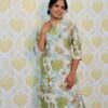 Vatigan a Line Block Printed Top