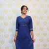 Pure Handloom Cotton with Angraka Patter Top