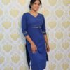 Pure Handloom Cotton with Angraka Patter Top